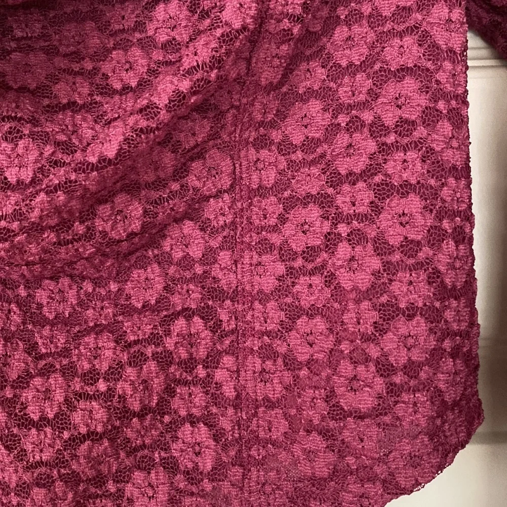 Free People Lola Lace Crop Top
